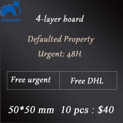 4-layer board 5cm*5cm 10pcs Free shipping
